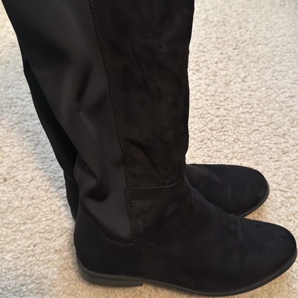 Rampage Izo Faux Suede Boots Size 10 Color Black - Picture 6 of 13